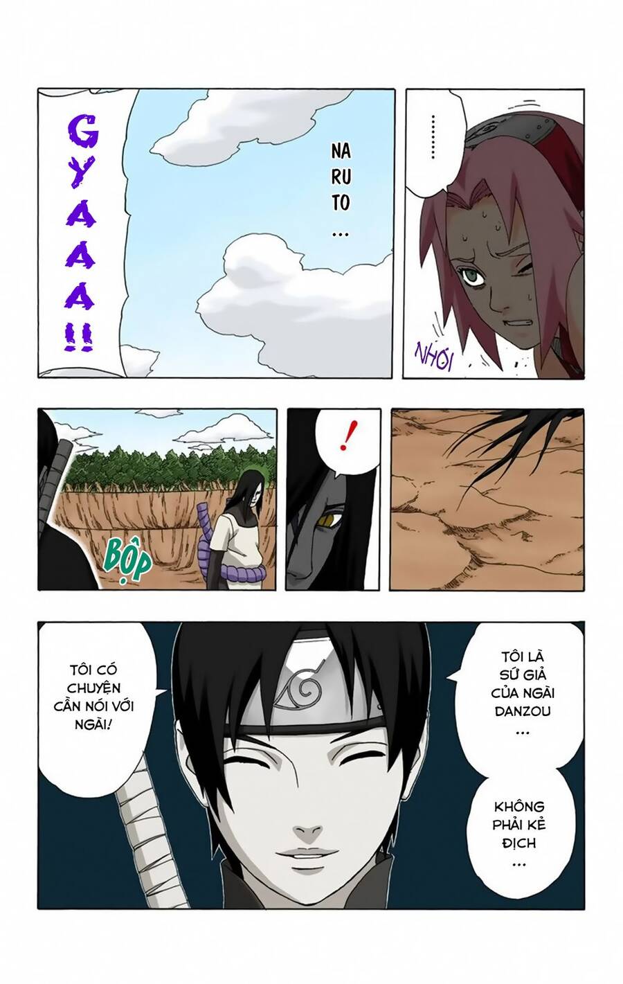 Naruto Full Màu Chap 296 - Next Chap 297