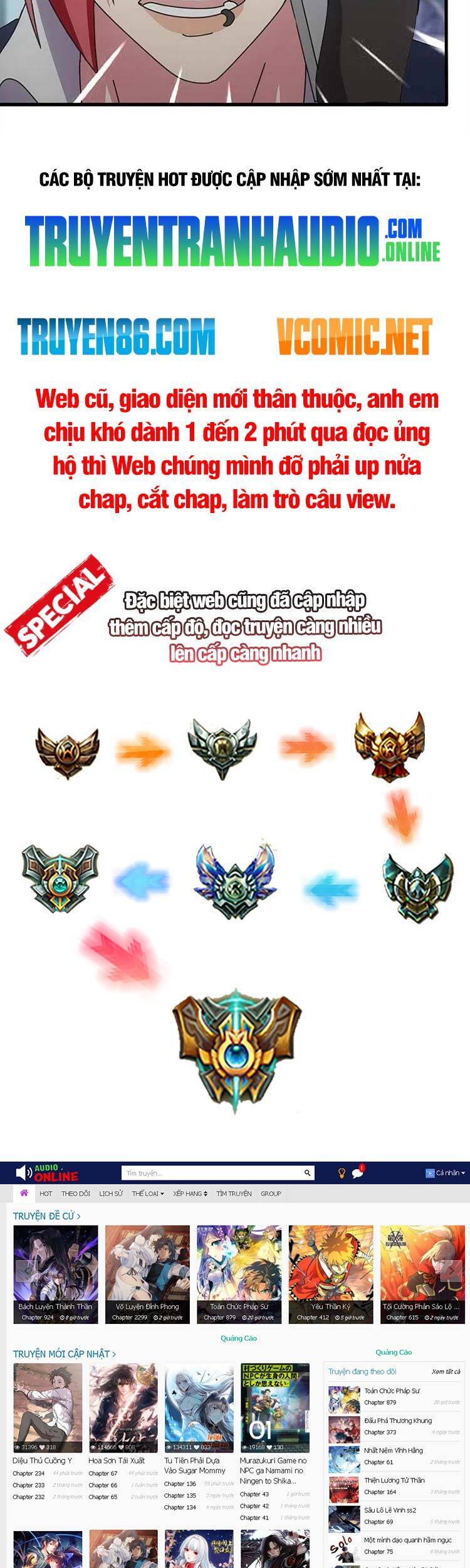 Vạn Cổ Thần Vương Chap 365 - Next Chap 366