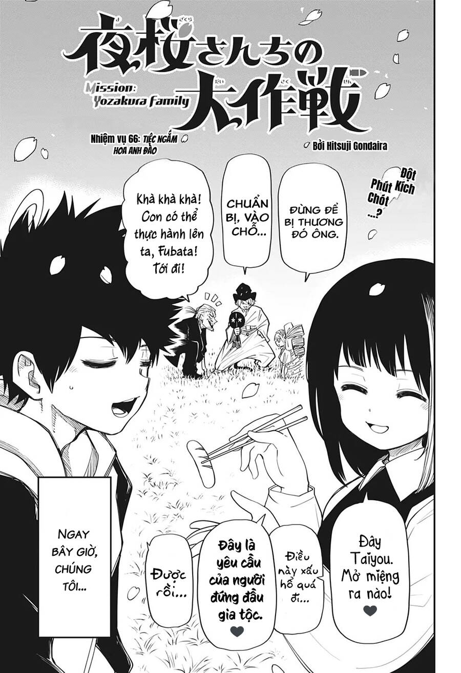 Gia Tộc Điệp Viên Yozakura Chap 66 - Next Chap 67