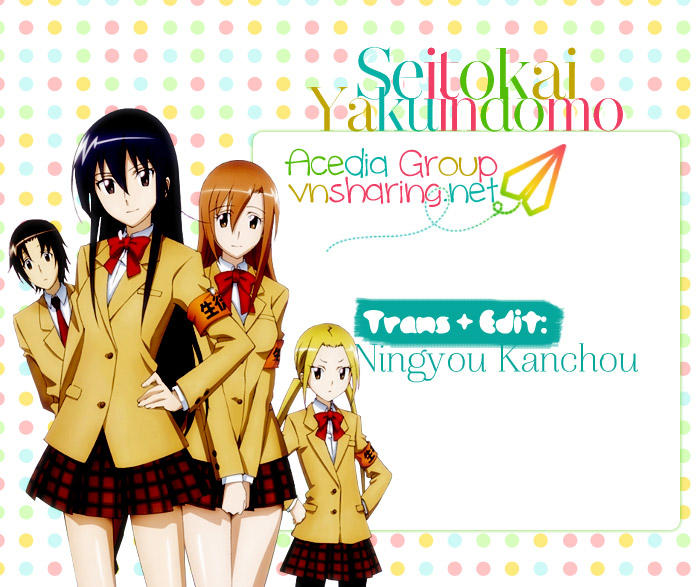 Seitokai Yakuindomo Chap 37 - Next Chap 38