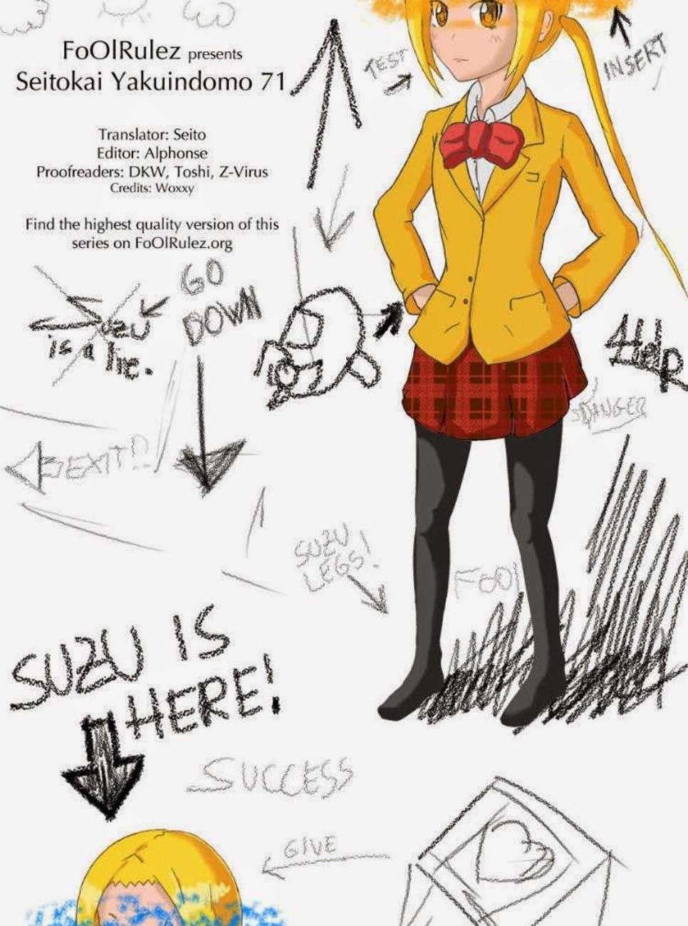 Seitokai Yakuindomo Chap 71 - Next Chap 72