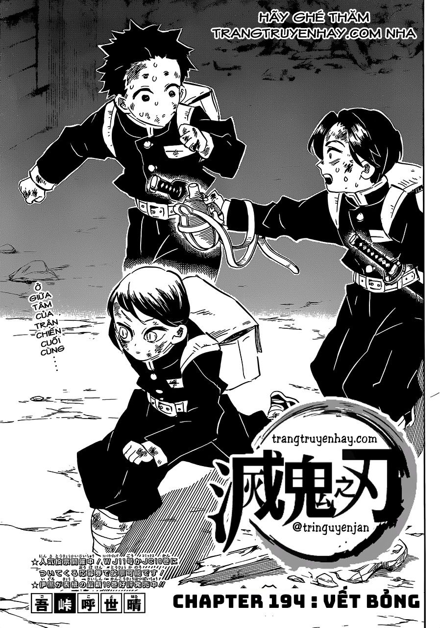 Thanh Gươm Diệt Quỷ Chap 194 - Next Chap 195