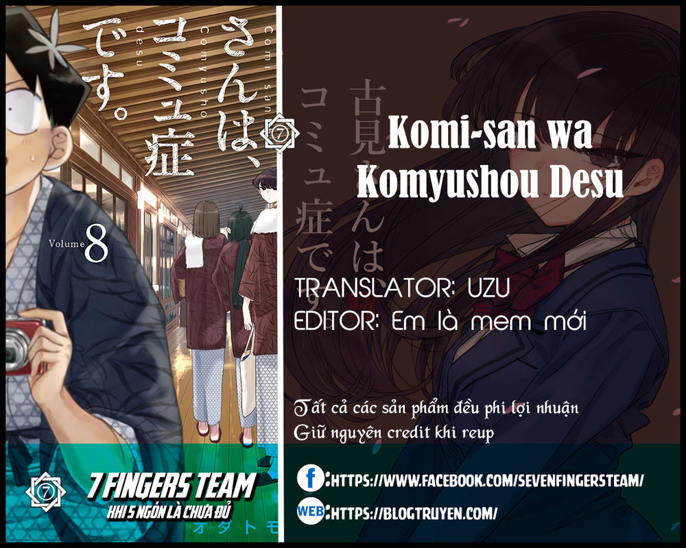 Komi Không Thể Giao Tiếp Chap 208 - Next Chap 209