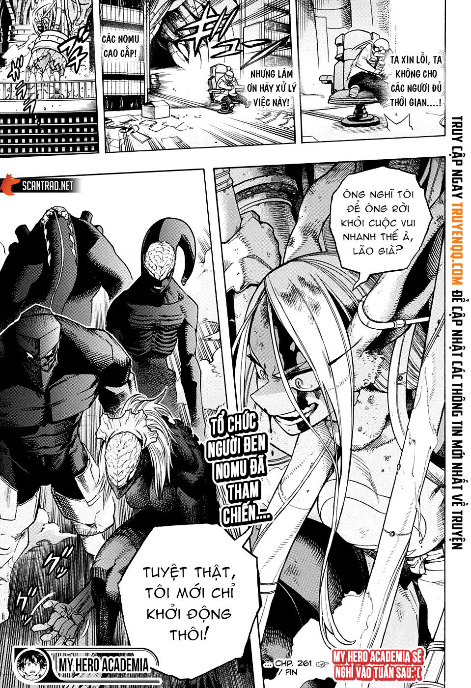 Học Viện Anh Hùng Chap 261 - Next Chap 262