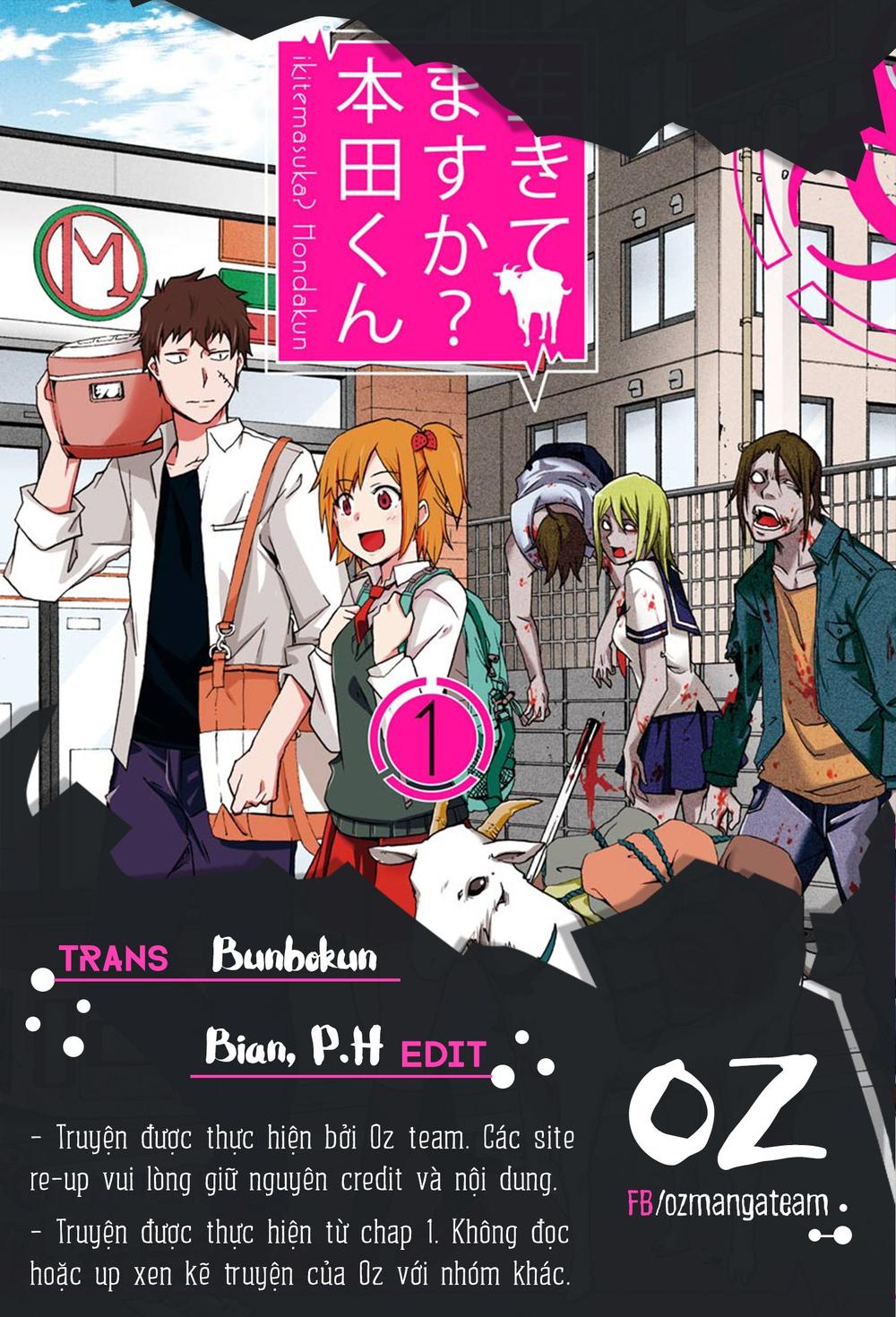 Cậu Còn Sống Chứ? Honda-Kun Chap 5 - Next Chap 6