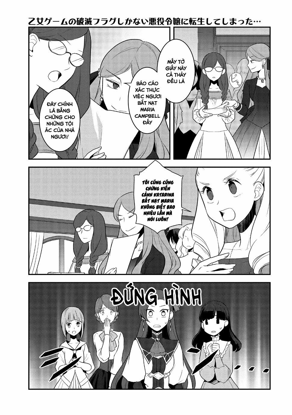 Sau Khi Được Tái Sinh, Tôi Bị Kéo Vào Game Otome Với Vai Trò Nữ Ác Nhân Và Bị Gắn Toàn Flag Đen... Chap 13 - Next Chap 14