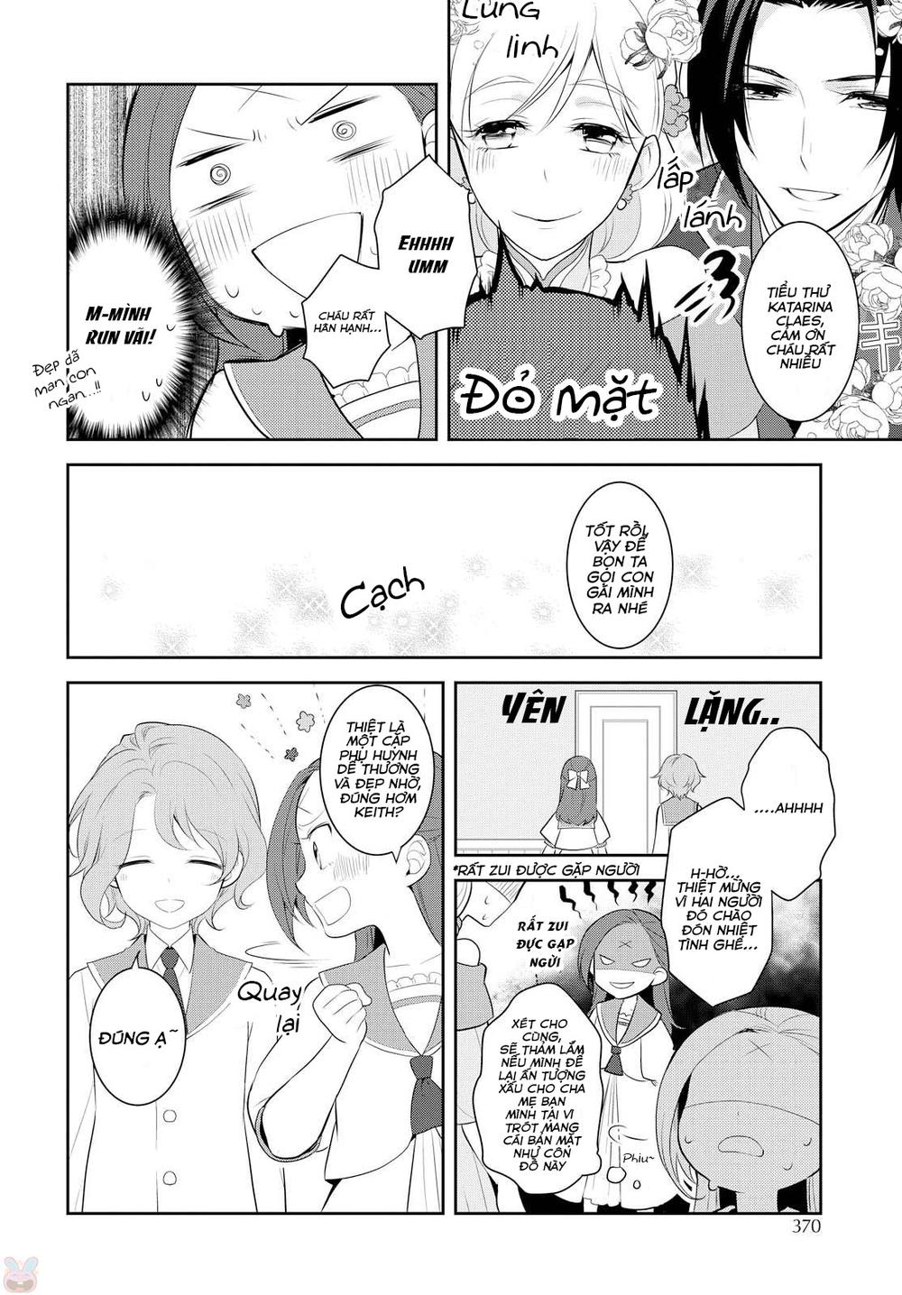 Sau Khi Được Tái Sinh, Tôi Bị Kéo Vào Game Otome Với Vai Trò Nữ Ác Nhân Và Bị Gắn Toàn Flag Đen... Chap 6 - Next Chap 7