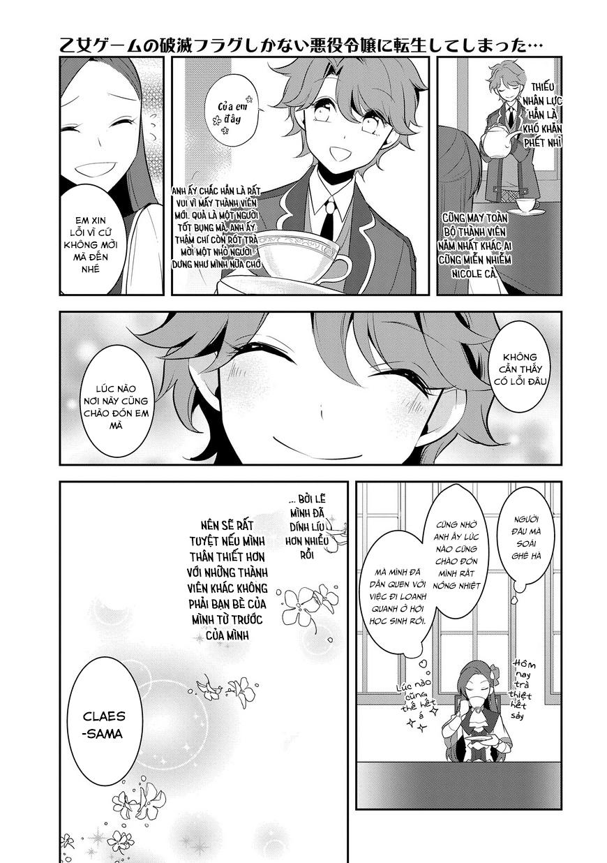 Sau Khi Được Tái Sinh, Tôi Bị Kéo Vào Game Otome Với Vai Trò Nữ Ác Nhân Và Bị Gắn Toàn Flag Đen... Chap 8 - Next Chap 9