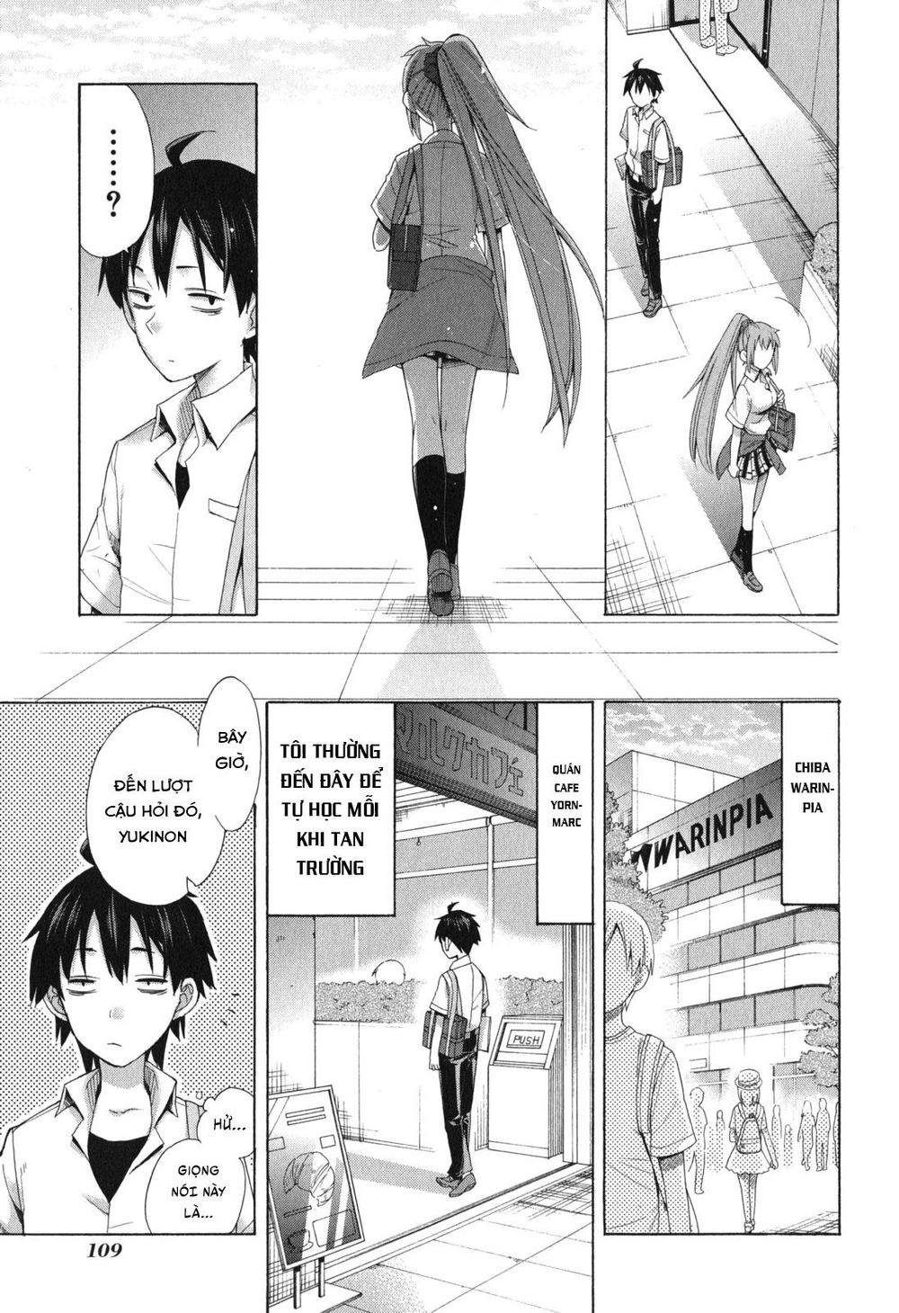 Chuyện Tình Thanh Xuân Bi Hài Của Tôi Quả Nhiên Là Sai Lầm Chap 10 - Next Chap 11