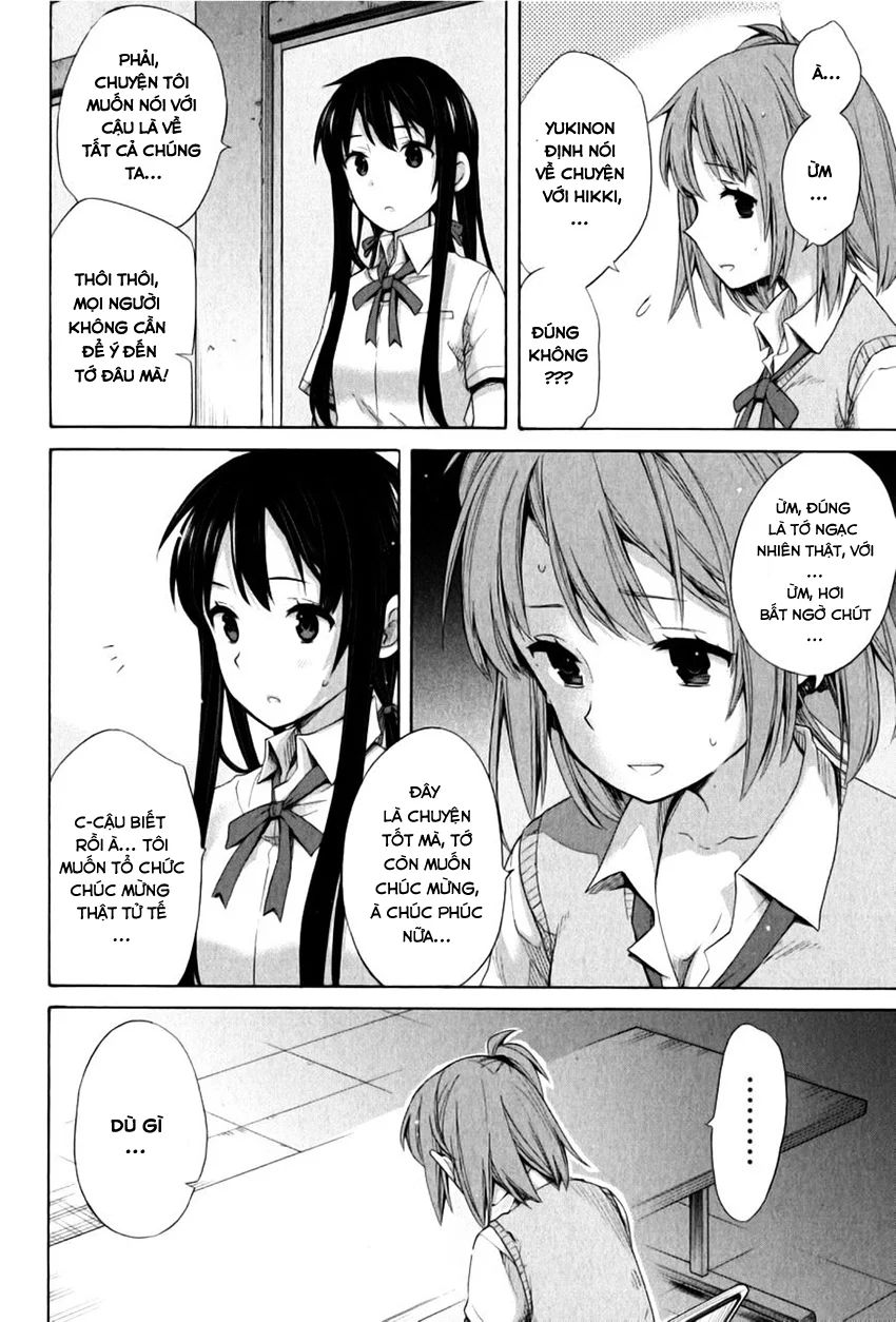 Chuyện Tình Thanh Xuân Bi Hài Của Tôi Quả Nhiên Là Sai Lầm Chap 13 - Next Chap 14