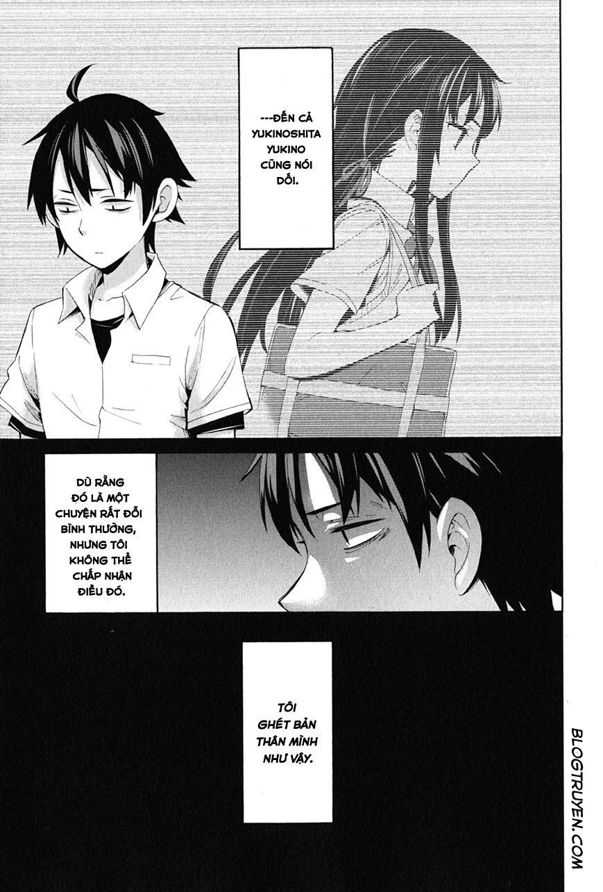 Chuyện Tình Thanh Xuân Bi Hài Của Tôi Quả Nhiên Là Sai Lầm Chap 20 - Next Chap 21