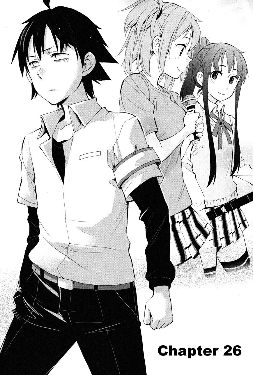Chuyện Tình Thanh Xuân Bi Hài Của Tôi Quả Nhiên Là Sai Lầm Chap 26 - Next Chap 27