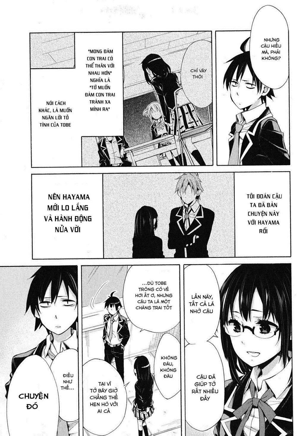 Chuyện Tình Thanh Xuân Bi Hài Của Tôi Quả Nhiên Là Sai Lầm Chap 29 - Next Chap 30