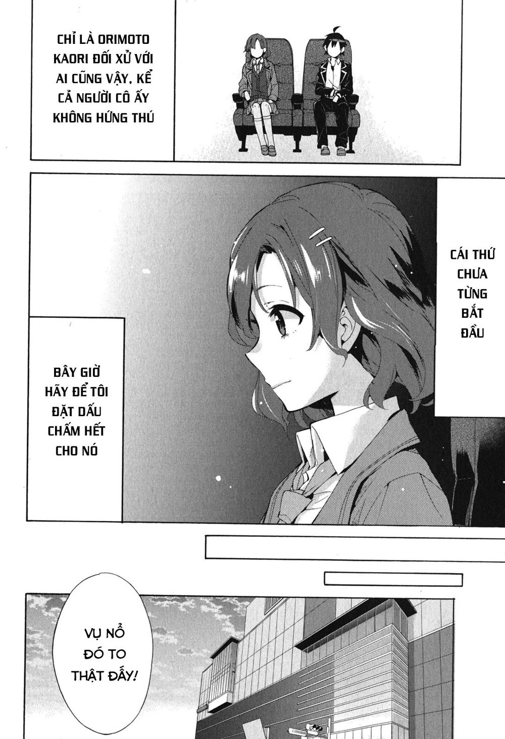 Chuyện Tình Thanh Xuân Bi Hài Của Tôi Quả Nhiên Là Sai Lầm Chap 32 - Next Chap 33