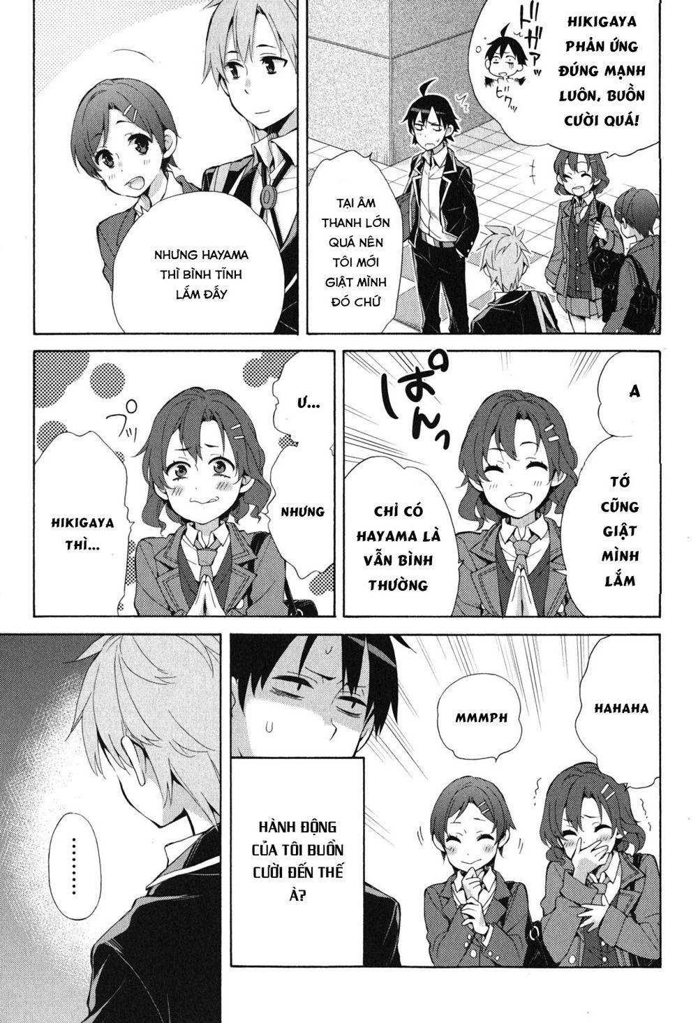 Chuyện Tình Thanh Xuân Bi Hài Của Tôi Quả Nhiên Là Sai Lầm Chap 32 - Next Chap 33