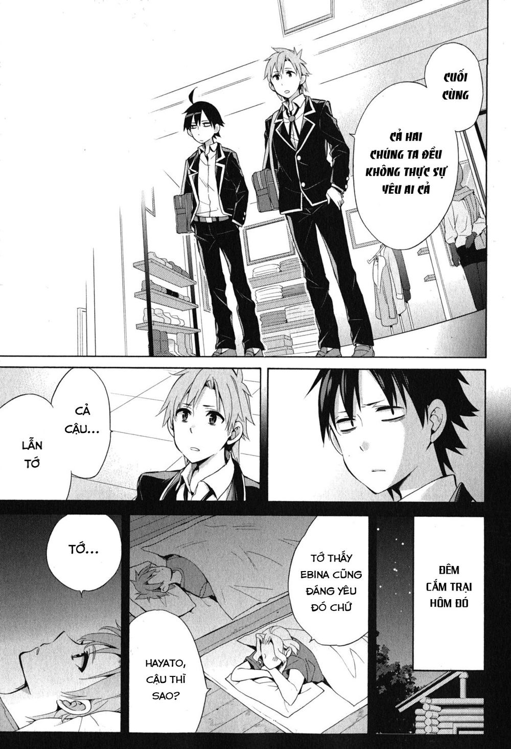 Chuyện Tình Thanh Xuân Bi Hài Của Tôi Quả Nhiên Là Sai Lầm Chap 32 - Next Chap 33