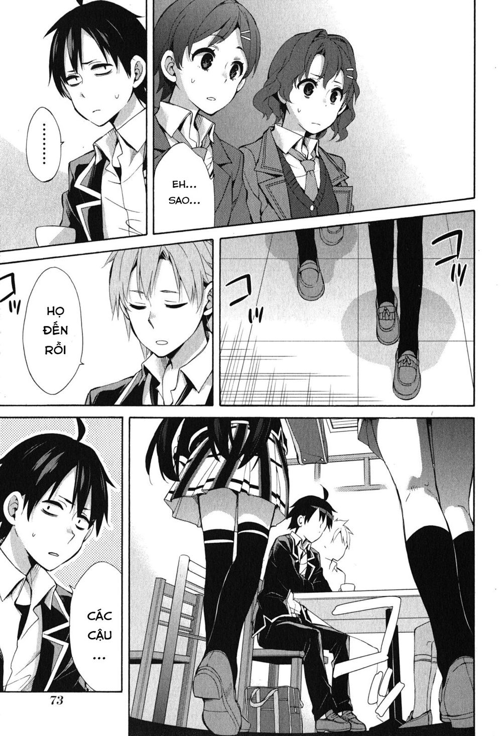Chuyện Tình Thanh Xuân Bi Hài Của Tôi Quả Nhiên Là Sai Lầm Chap 32 - Next Chap 33