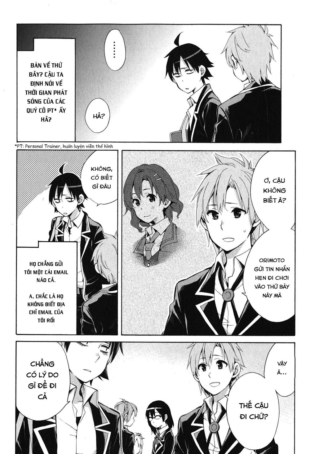 Chuyện Tình Thanh Xuân Bi Hài Của Tôi Quả Nhiên Là Sai Lầm Chap 32 - Next Chap 33
