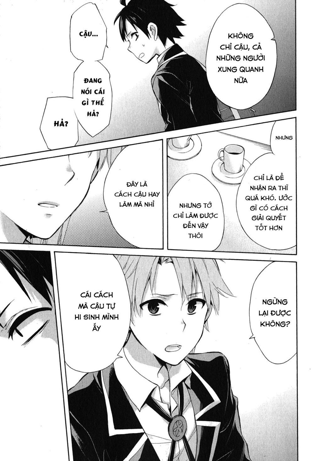 Chuyện Tình Thanh Xuân Bi Hài Của Tôi Quả Nhiên Là Sai Lầm Chap 32 - Next Chap 33