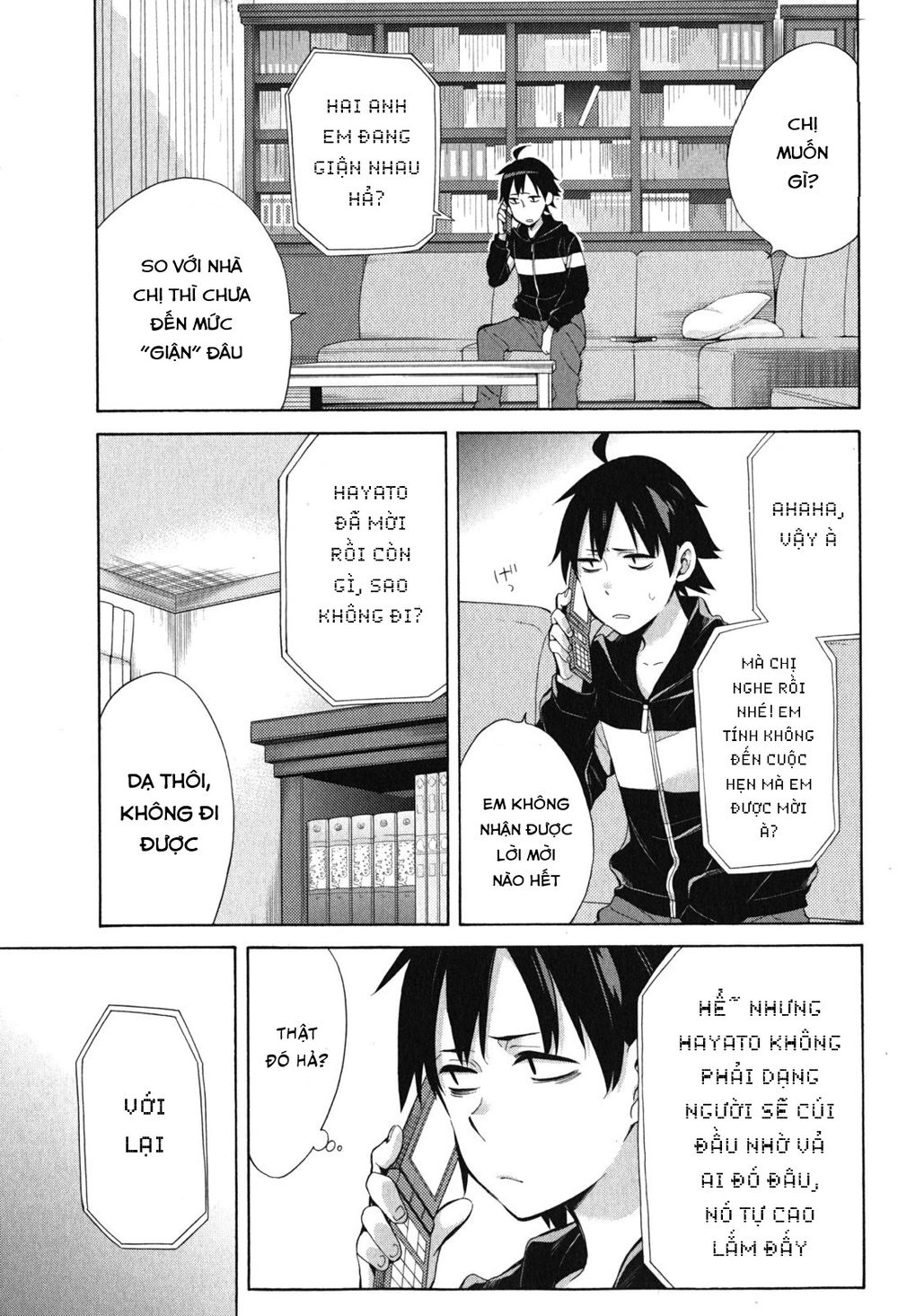 Chuyện Tình Thanh Xuân Bi Hài Của Tôi Quả Nhiên Là Sai Lầm Chap 32 - Next Chap 33