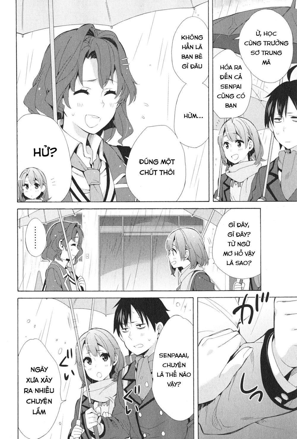 Chuyện Tình Thanh Xuân Bi Hài Của Tôi Quả Nhiên Là Sai Lầm Chap 37 - Next Chap 38