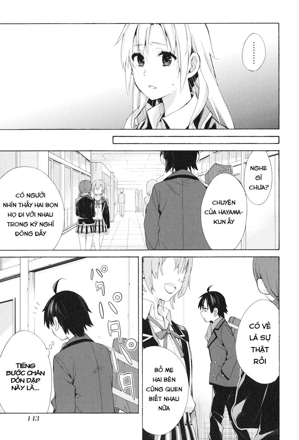 Chuyện Tình Thanh Xuân Bi Hài Của Tôi Quả Nhiên Là Sai Lầm Chap 47 - Next Chap 48
