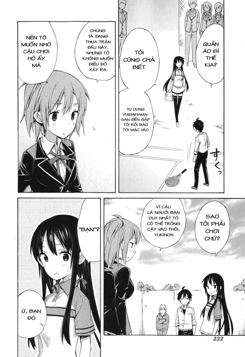 Chuyện Tình Thanh Xuân Bi Hài Của Tôi Quả Nhiên Là Sai Lầm Chap 6 - Next Chap 7