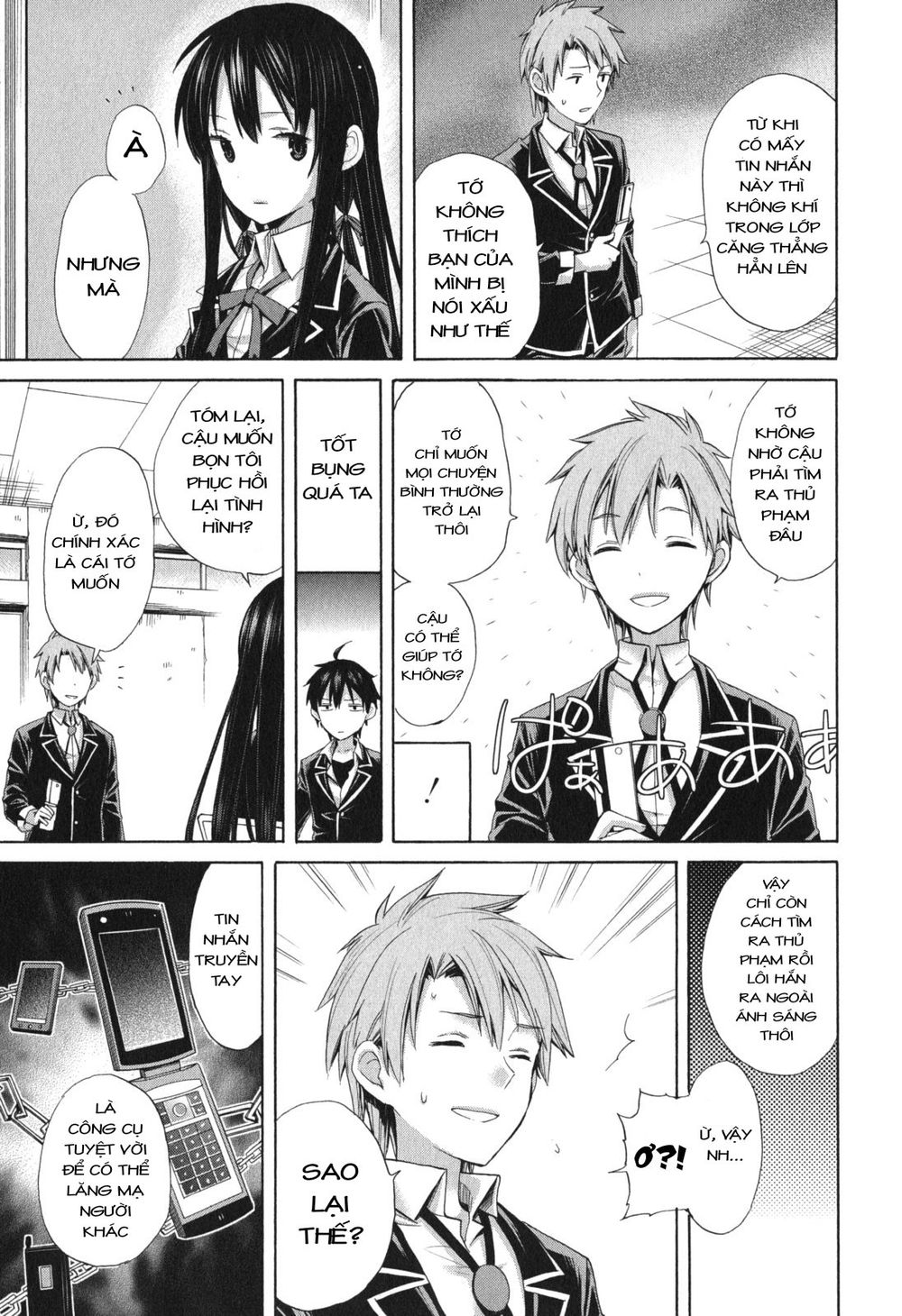 Chuyện Tình Thanh Xuân Bi Hài Của Tôi Quả Nhiên Là Sai Lầm Chap 8 - Next Chap 9