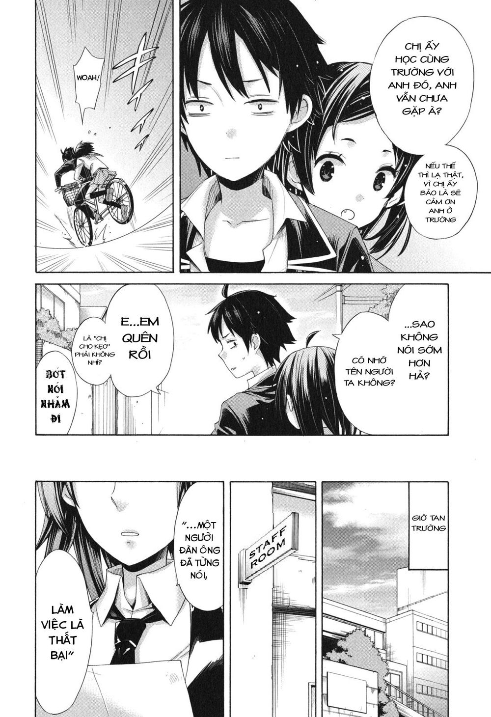 Chuyện Tình Thanh Xuân Bi Hài Của Tôi Quả Nhiên Là Sai Lầm Chap 8 - Next Chap 9