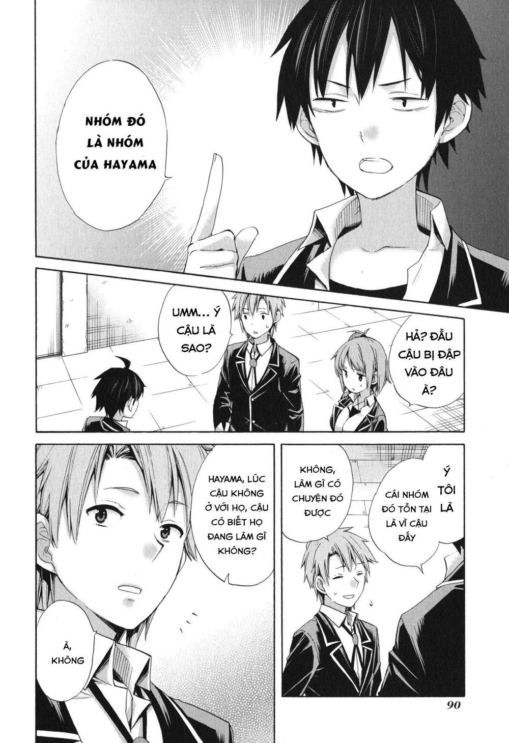 Chuyện Tình Thanh Xuân Bi Hài Của Tôi Quả Nhiên Là Sai Lầm Chap 9 - Next Chap 10