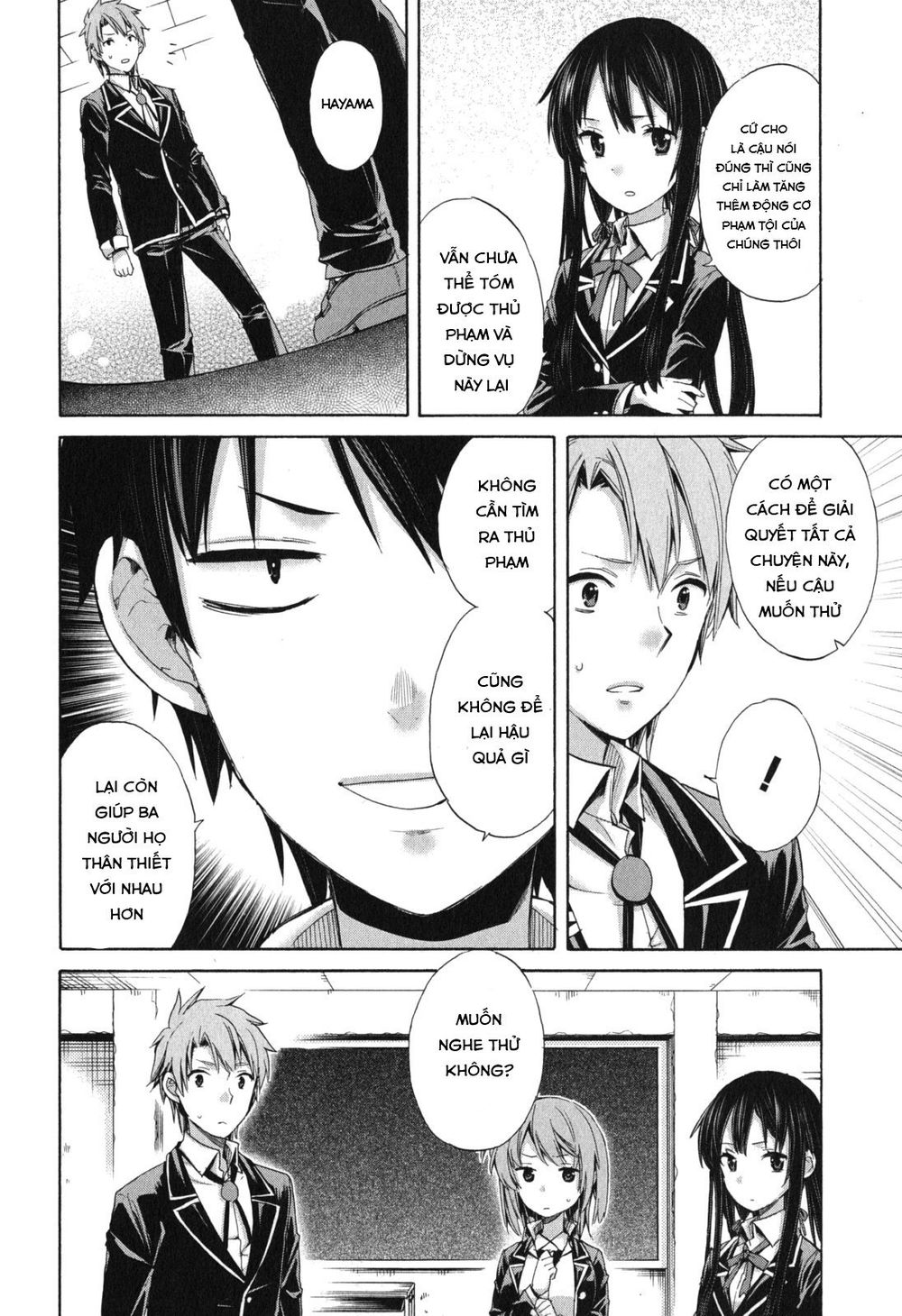 Chuyện Tình Thanh Xuân Bi Hài Của Tôi Quả Nhiên Là Sai Lầm Chap 9 - Next Chap 10