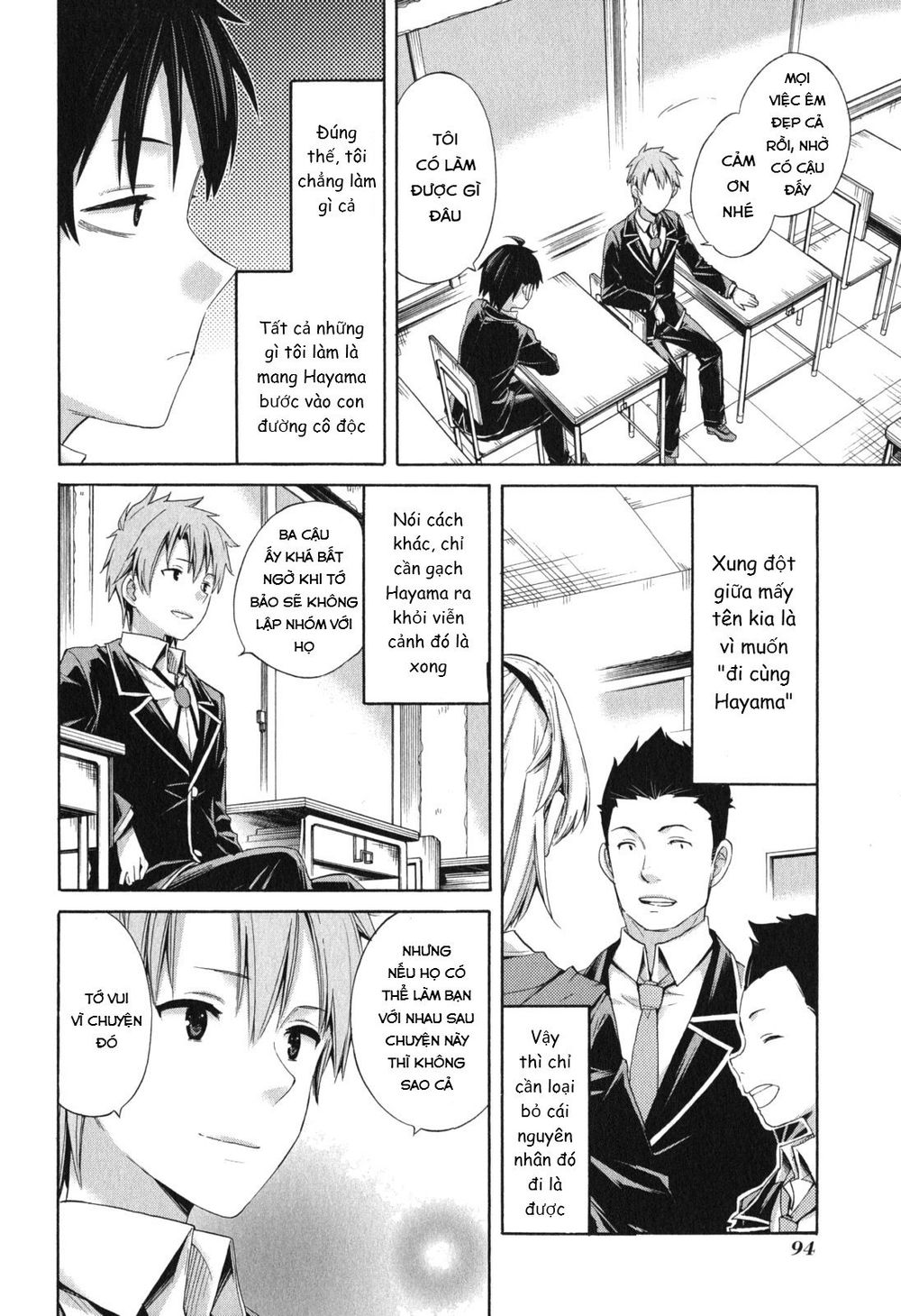 Chuyện Tình Thanh Xuân Bi Hài Của Tôi Quả Nhiên Là Sai Lầm Chap 9 - Next Chap 10