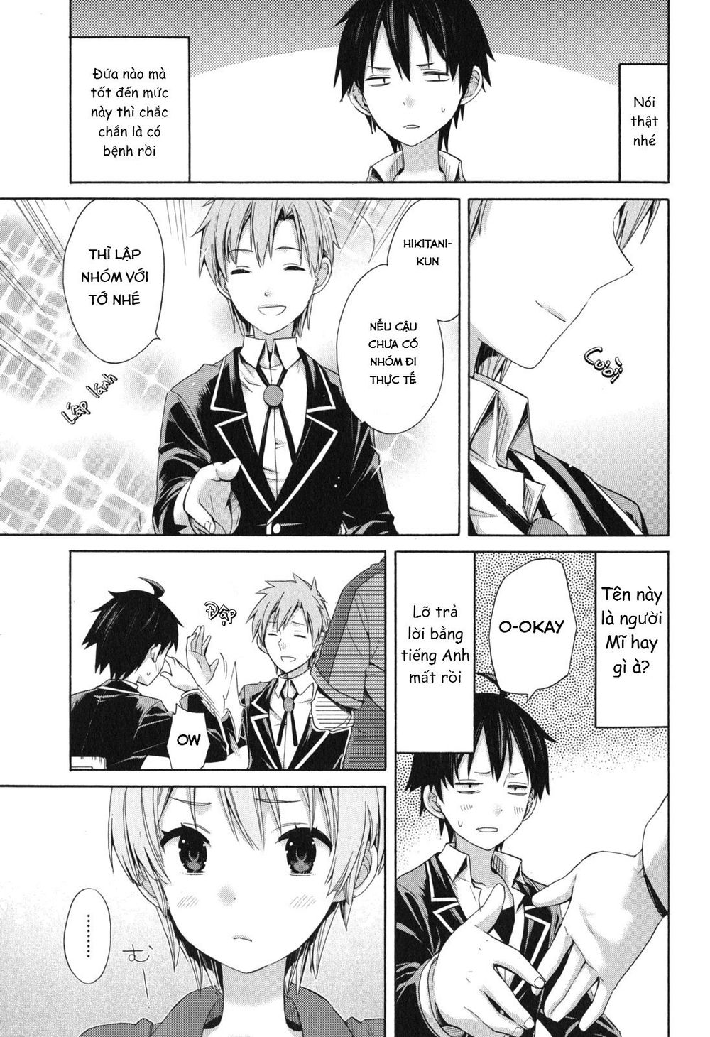 Chuyện Tình Thanh Xuân Bi Hài Của Tôi Quả Nhiên Là Sai Lầm Chap 9 - Next Chap 10