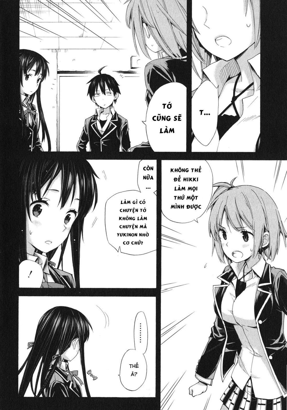 Chuyện Tình Thanh Xuân Bi Hài Của Tôi Quả Nhiên Là Sai Lầm Chap 9 - Next Chap 10