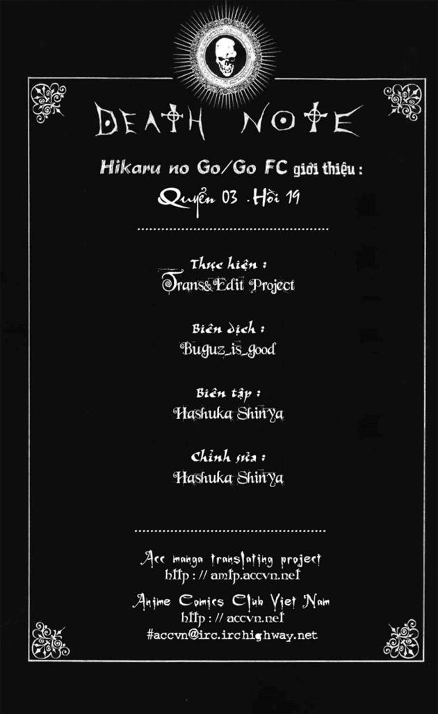 Cuốn Sổ Thiên Mệnh Chap 19 - Next Chap 20