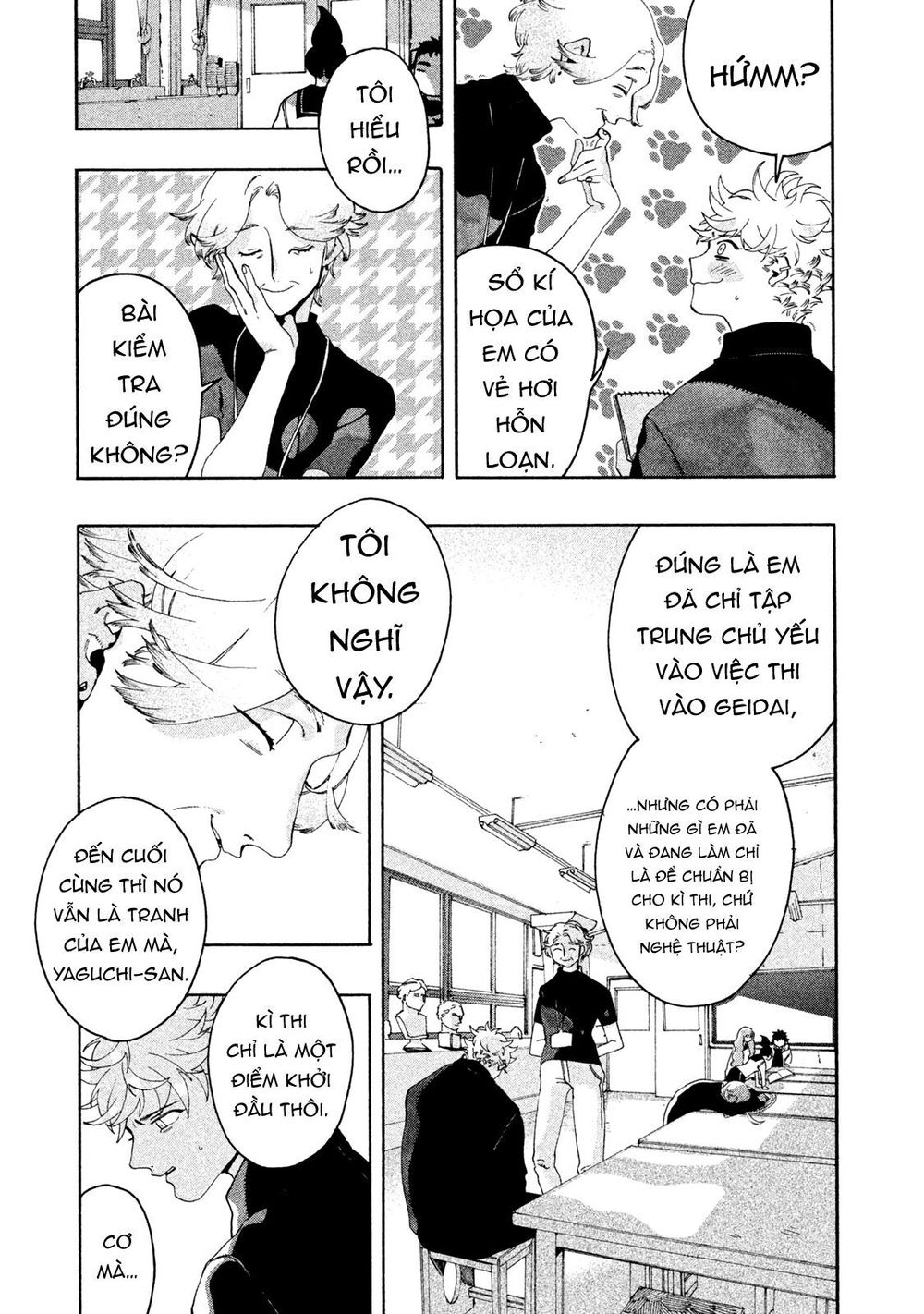 Blue Period. Chap 8 - Next Chap 9