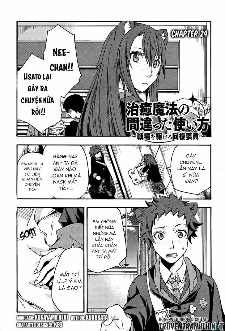 Là Healer Nhưng Lại Có Mặt Trên Chiến Trường Chap 24 - Next Chap 25