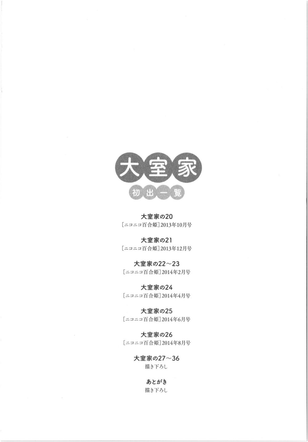 Oomuroke Chap 36 - Next Chap 37