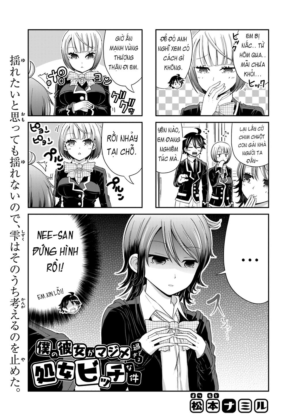 Boku No Kanojo Ga Majime Sugiru Shojo Bitch Na Ken Chap 15 - Next Chap 16