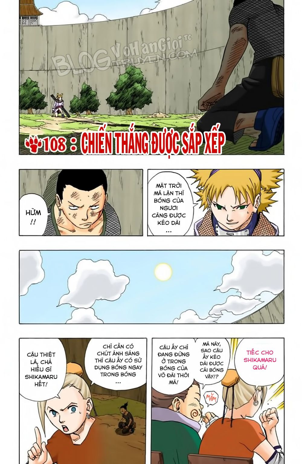 Naruto Full Màu Chap 108 - Next Chap 109