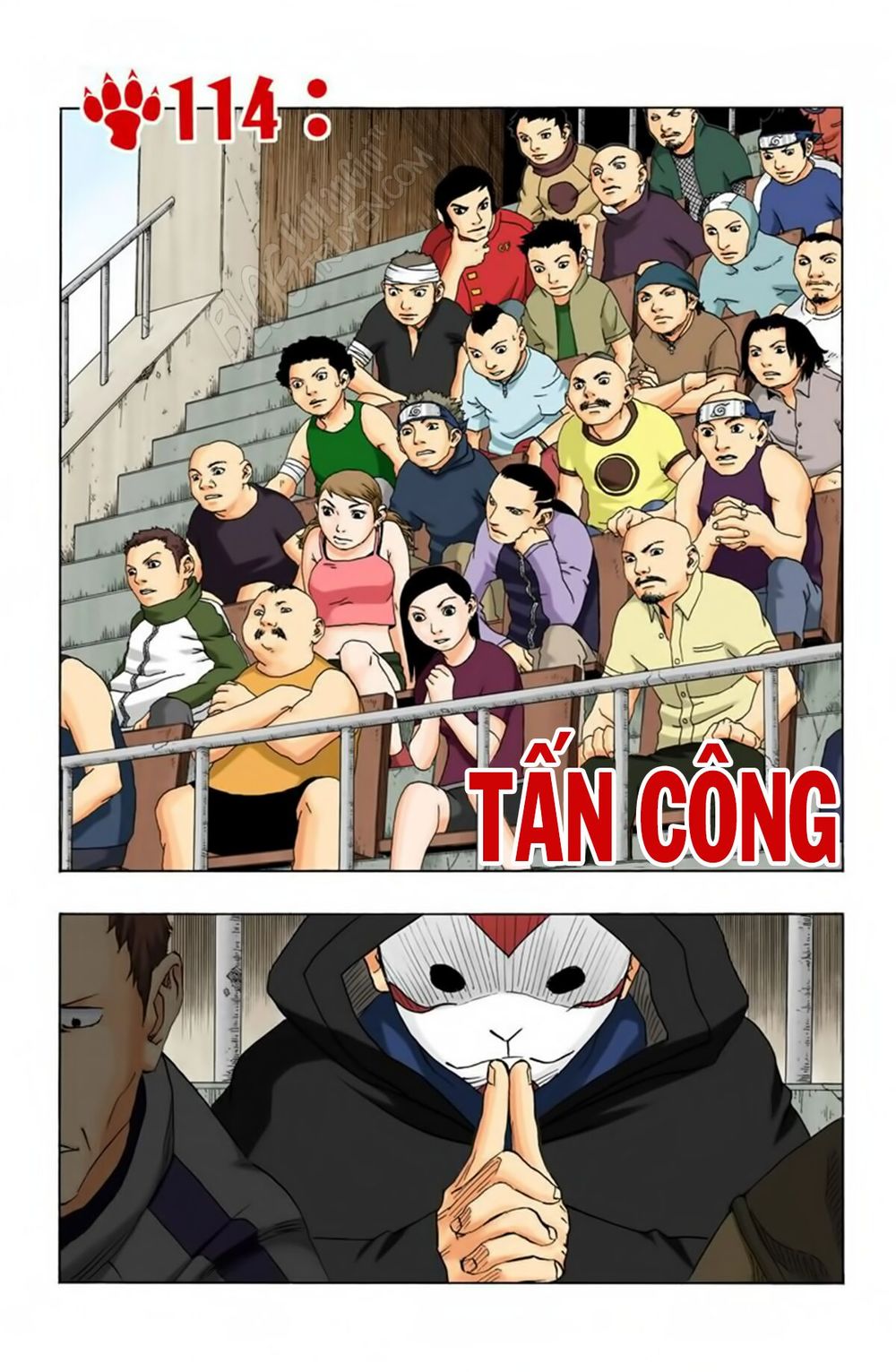 Naruto Full Màu Chap 114 - Next Chap 115