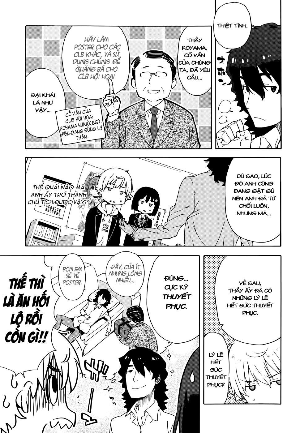 Rắc Rối Ở Câu Lạc Bộ Mỹ Thuật Chap 5 - Next Chap 6