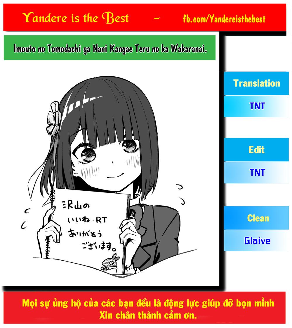 Imouto No Tomodachi Ga Nani Kangae Teru No Ka Wakaranai Chap 2 - Next Chap 3