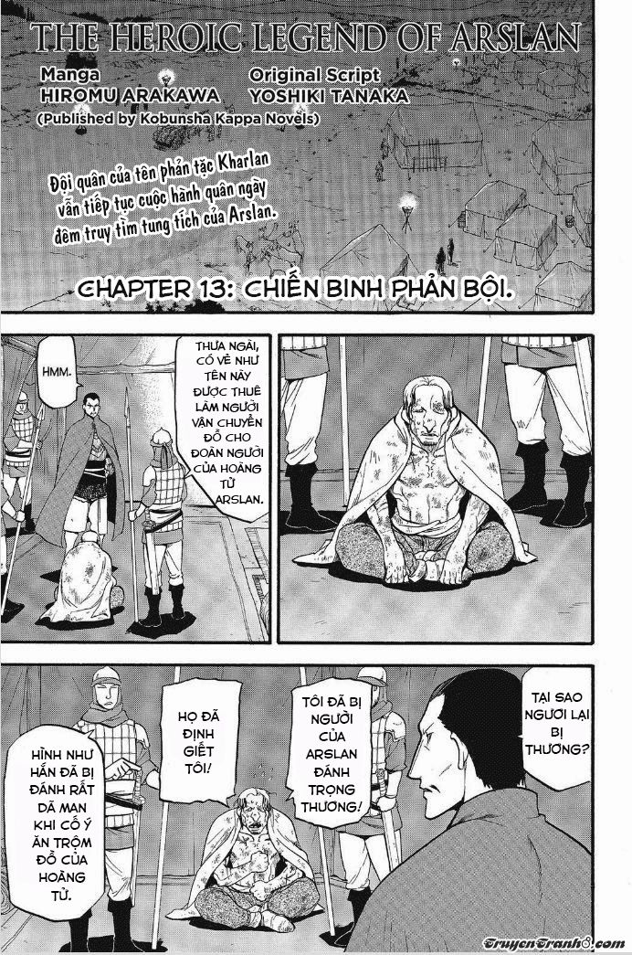 Huyền Thoại Arslan Chap 13 - Next Chap 14