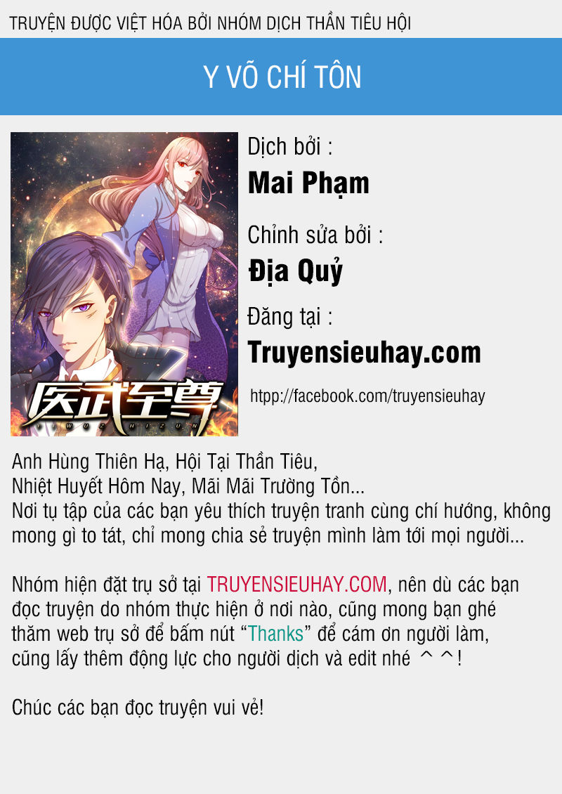 Y Võ Chí Tôn Chap 89 - Next Chap 90