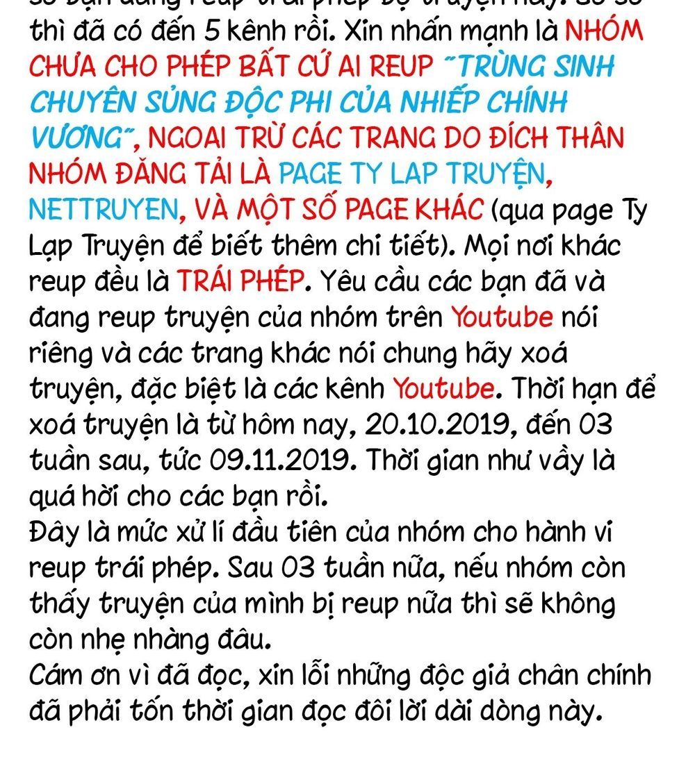 Trùng Sinh Chuyên Sủng Độc Phi Của Nhiếp Chính Vương Chap 17 - Next Chap 18