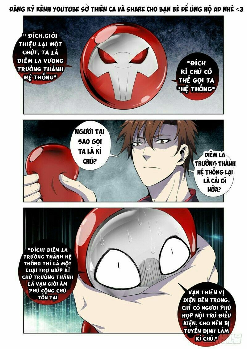 Cực Phẩm Diêm La Hệ Thống Chap 3 - Next Chap 4