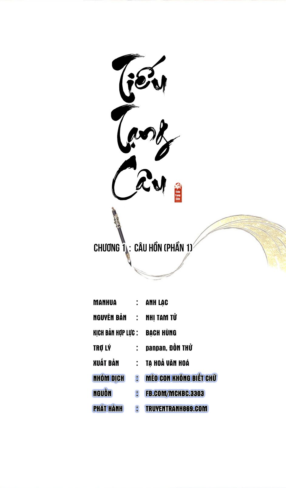 Tiếu Tàng Câu Chap 1 - Next Chap 2