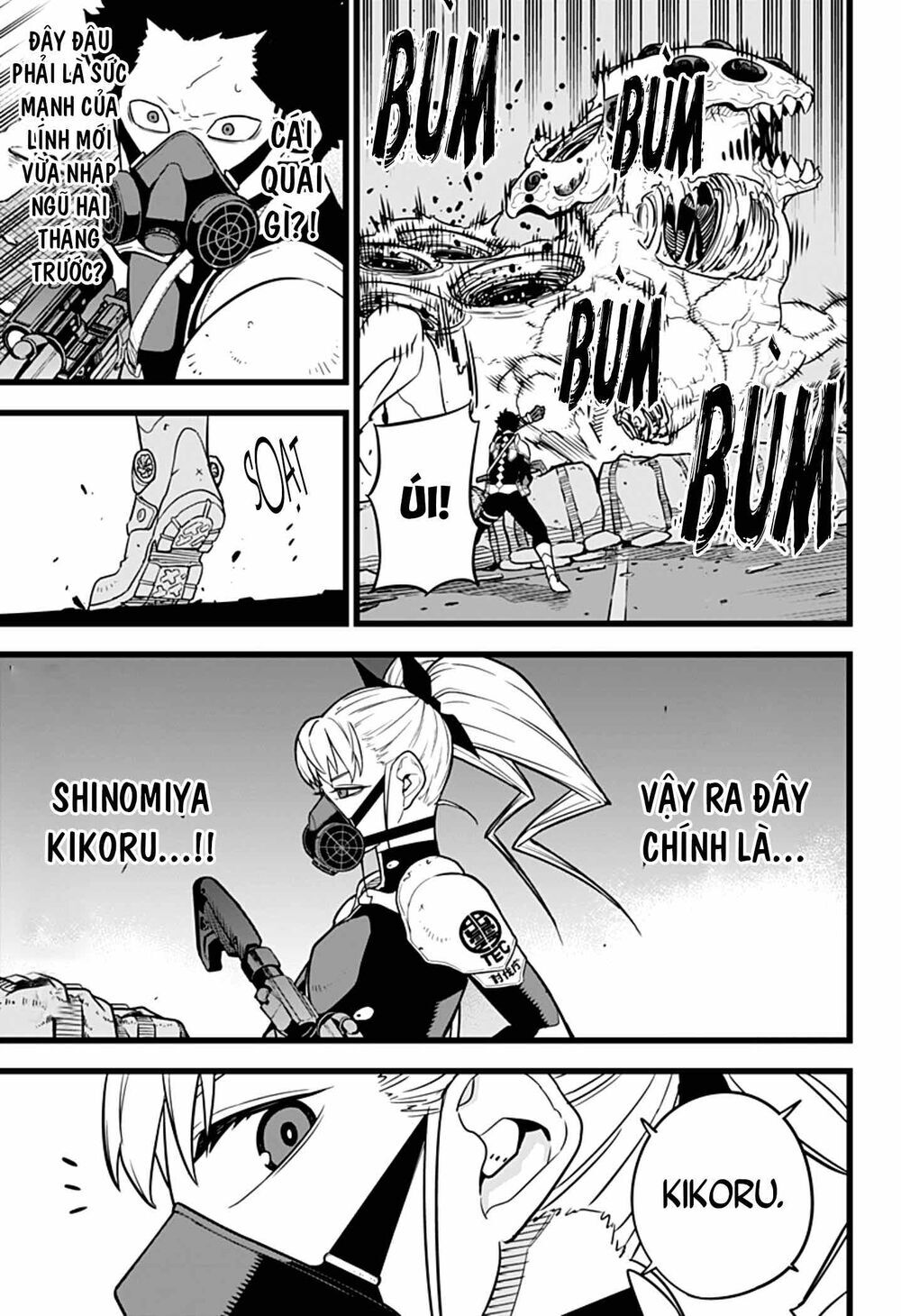 Hôm Nay - Tôi Hóa Kaiju Chap 13 - Next Chap 14