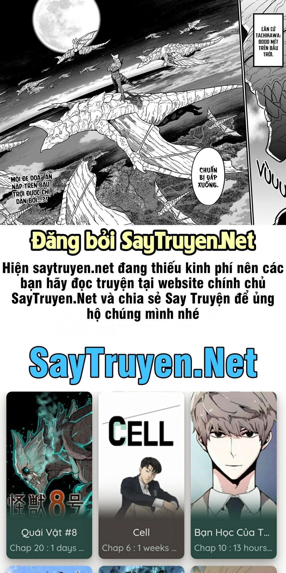 Hôm Nay - Tôi Hóa Kaiju Chap 23 - Next Chap 24